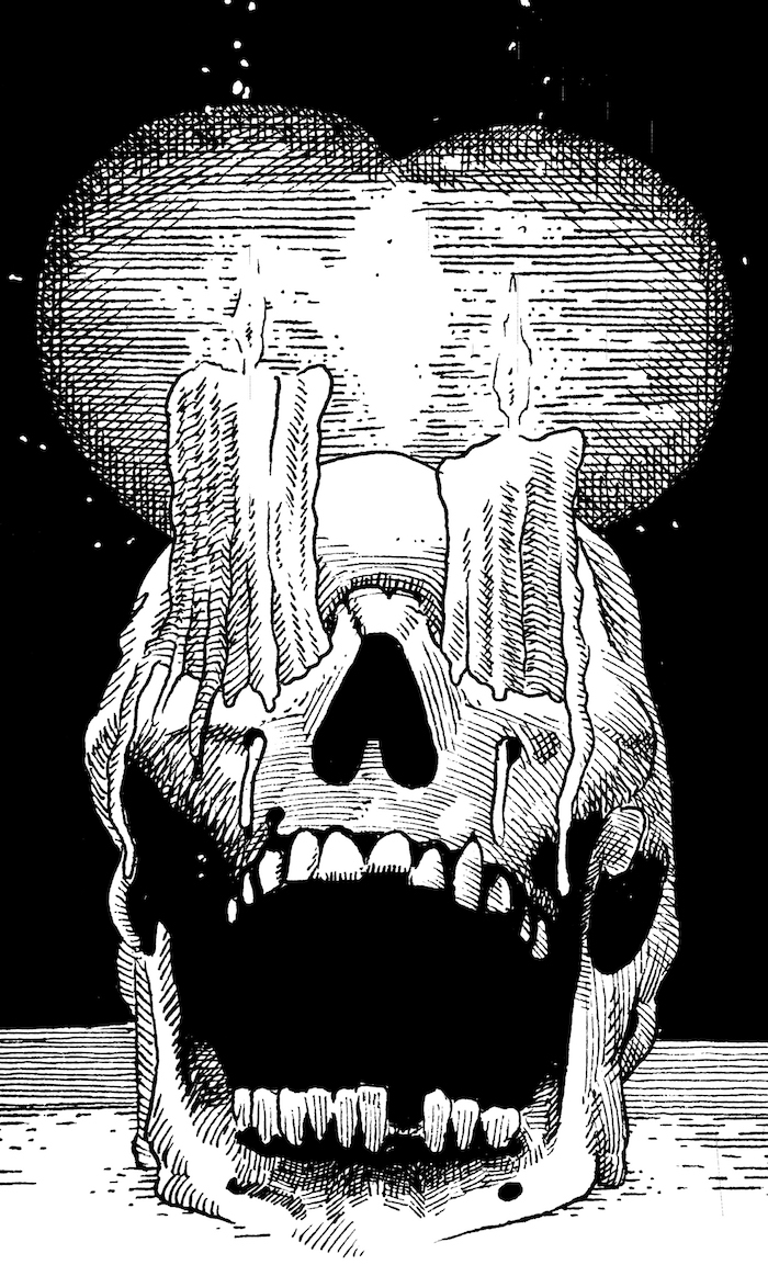 Vision of Impermanence Web. Traditional artwork by Neil Saldana-O'Brien.
