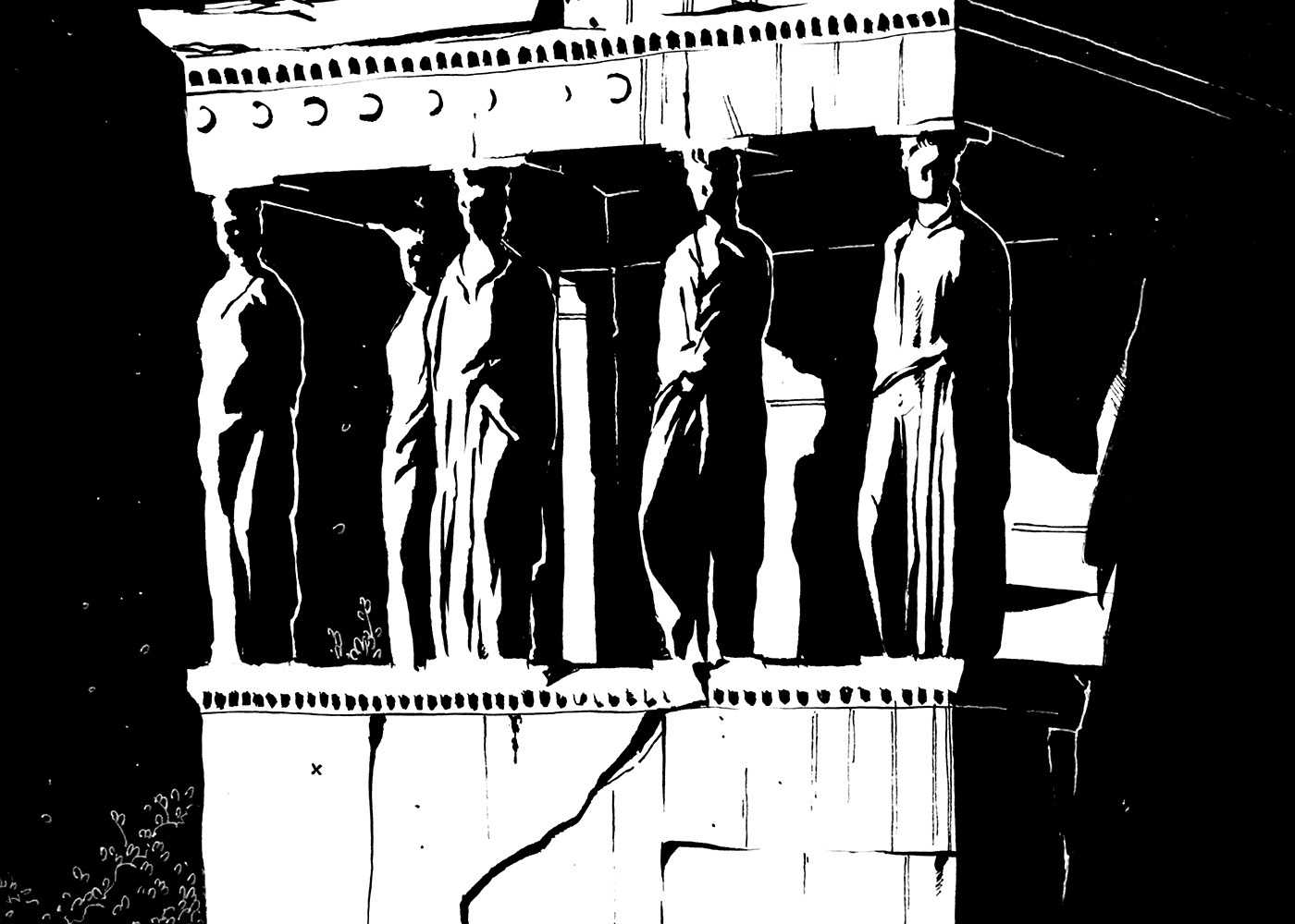 Sculpture Study. Traditional artwork by Neil Saldana-O'Brien.
