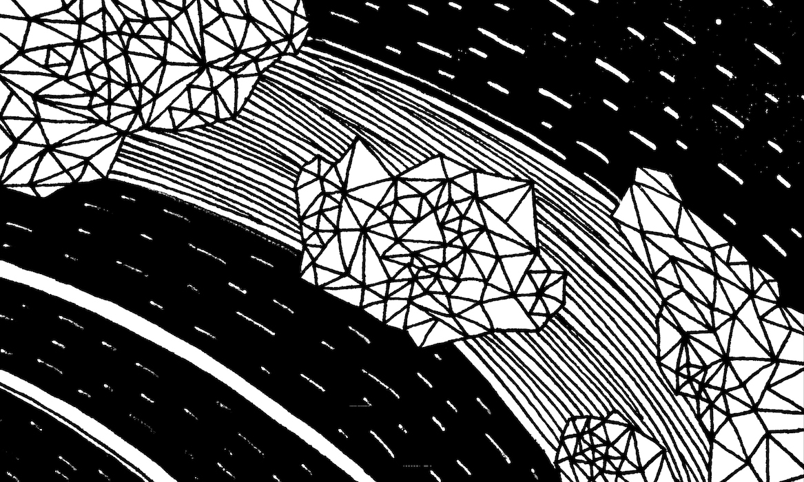 Conection Web. Traditional artwork by Neil Saldana-O'Brien.
