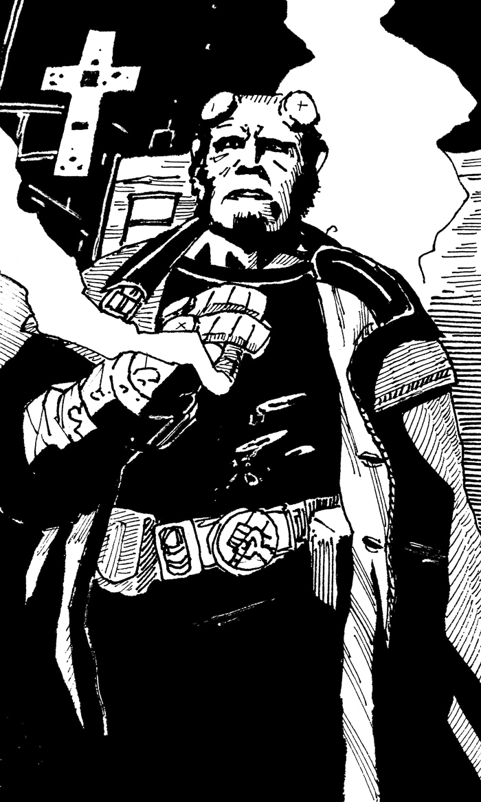 Hb. Traditional artwork by Neil Saldana-O'Brien.